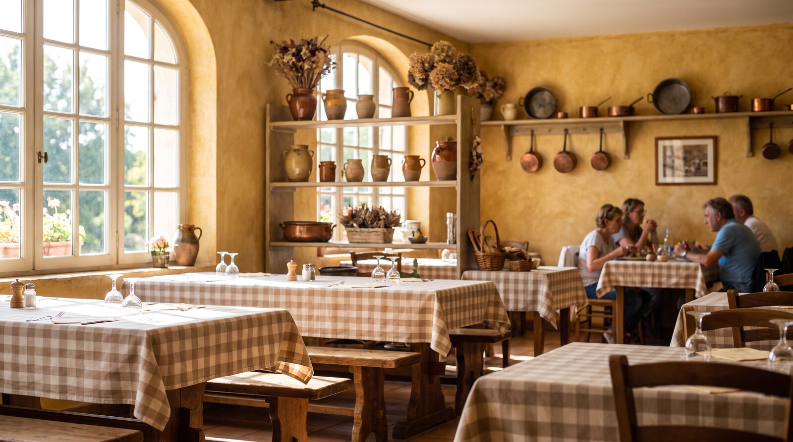 La salle du restaurant