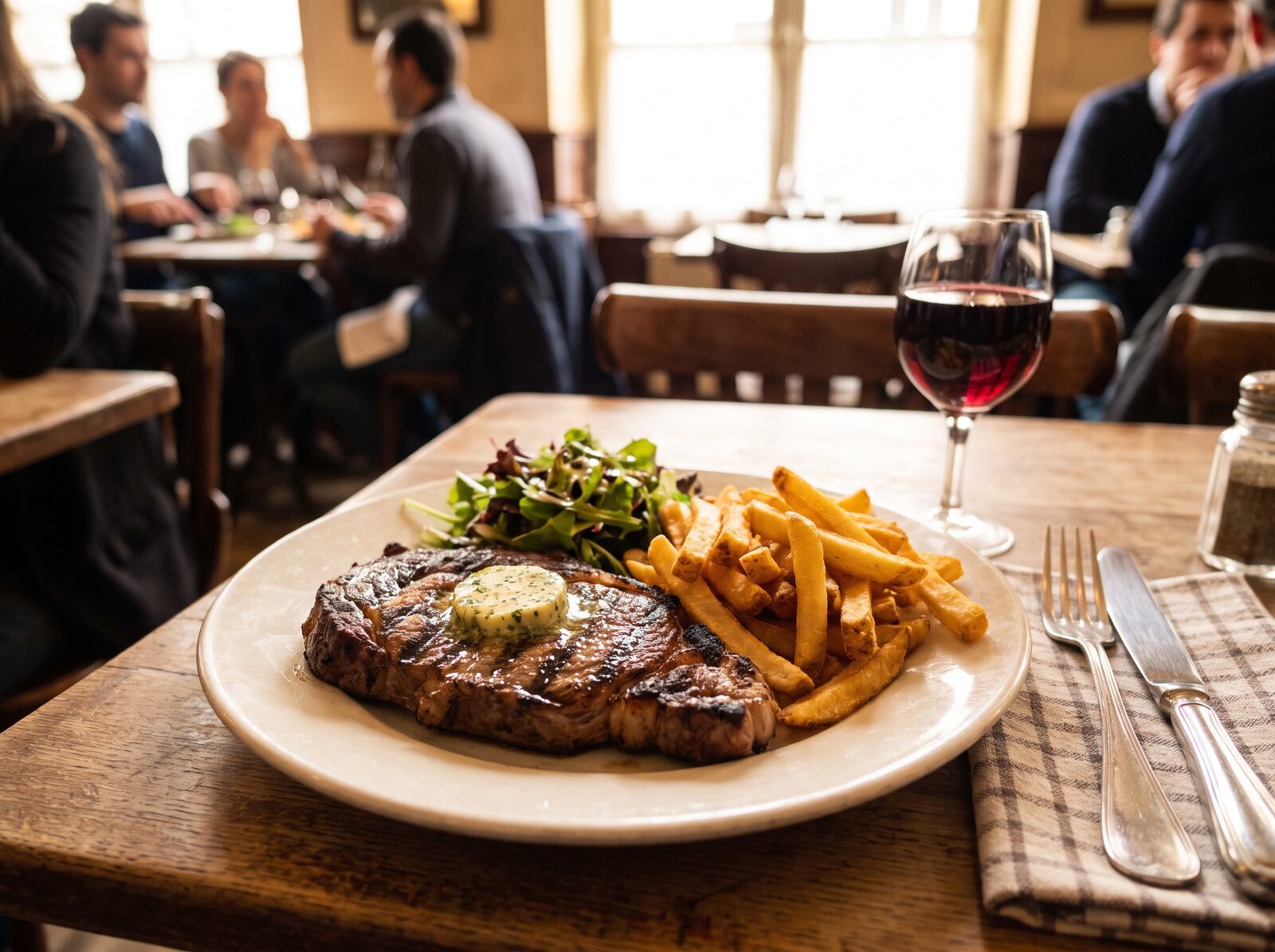 Entrecôte frites
